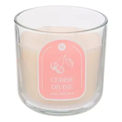Bougie 350 g FLOA Cerise vue 3/4
