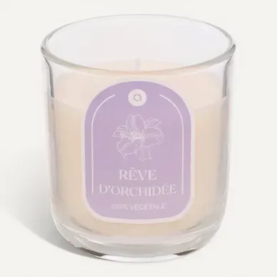Bougie 210 g FLOA Orchidée vue 3/4