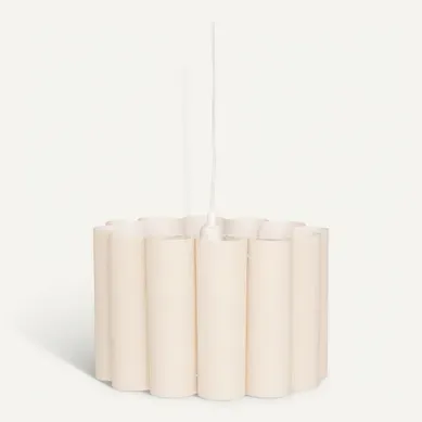 Suspension D. 37 cm RONA Beige Suspension D. 37 cm RONA Beige vue de face