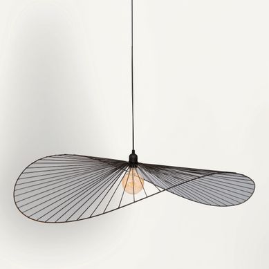 Suspension D. 98 cm ADELIA Noir Suspension D. 98 cm ADELIA Noir vue de face