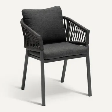Fauteuil Oriengo Mailles Anthracite/graphite Hespéride Fauteuil Oriengo Mailles Anthracite/graphite Hespéride