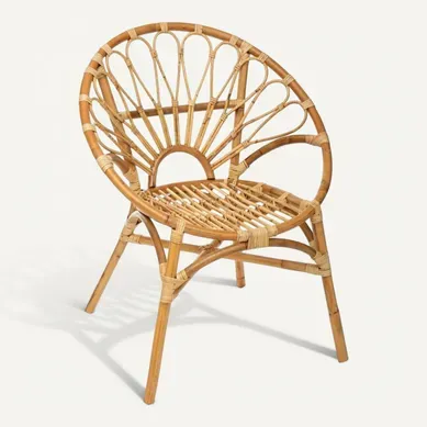 Fauteuil En Rotin Praya Atmosphera - Naturel Fauteuil En Rotin Praya Atmosphera - Naturel