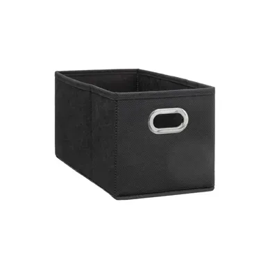Boîte De Rangement Tissu Gris Foncé 15 X 31 X 15 Cm Boîte De Rangement Tissu Gris Foncé 15 X 31 X 15 Cm