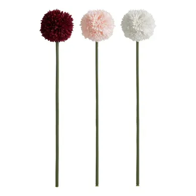Pompom tige H60 Assorti Pompom tige H60 Assorti vue de face