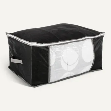 Housse de rangement taille S DRESSY Noir vue 3/4