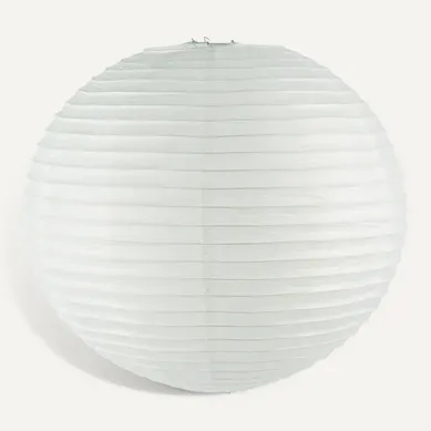 Suspension lanterne D. 60 cm PAPER Blanc Suspension lanterne D. 60 cm PAPER Blanc vue de face