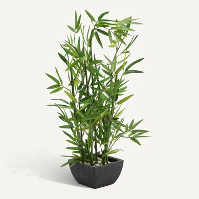 Plante artificielle H70 cm BAMBOU Vert Plante artificielle H70 cm BAMBOU Vert vue 3/4