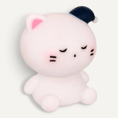 Veilleuse Souple Chat H.9cm à Piles
