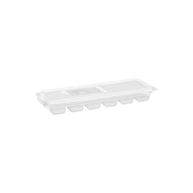 Bac à 12 Glaçons "push et Clapet" 26cm Transparent Bac à 12 Glaçons "push et Clapet" 26cm Transparent
