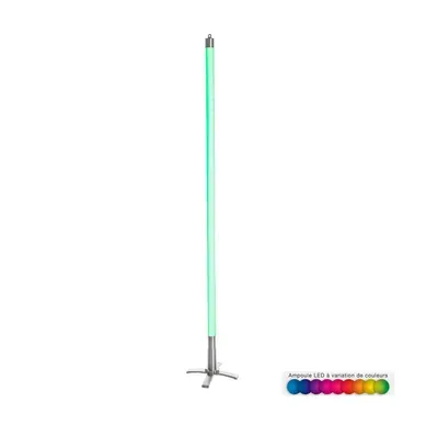 Tube Néon LED à Variation De Couleurs Avec Télécommande H 134.6 Cm Tube Néon LED à Variation De Couleurs Avec Télécommande H 134.6 Cm