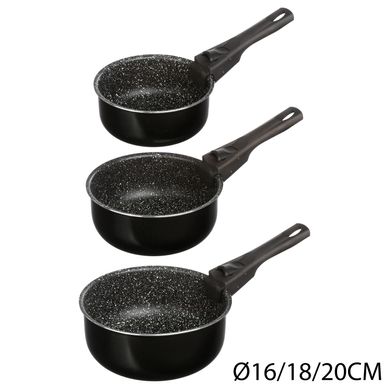 Lot De 3 Casseroles Avec Une Poignée Amovible Lot De 3 Casseroles Avec Une Poignée Amovible