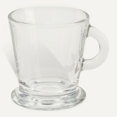 Tasse Espresso 8cl  Transparent vue de face
