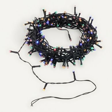 Guirlande extérieur LED 14m FEERIC Multicolore Guirlande extérieur LED 14m FEERIC Multicolore vue 3/4