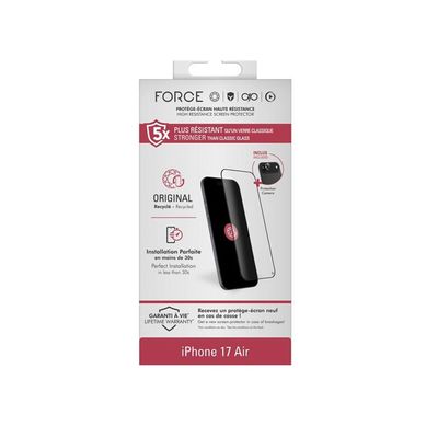 Protection Écran iPhone 17 Air 2.5d - Verre Trempé 9h+ et Protège-objectif Protection Écran iPhone 17 Air 2.5d - Verre Trempé 9h+ et Protège-objectif