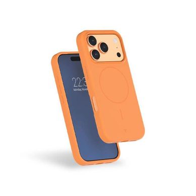 Coque Silicone Magsafe Pour iPhone 17 Pro Max – Orange, Protection 2 M Coque Silicone Magsafe Pour iPhone 17 Pro Max – Orange, Protection 2 M