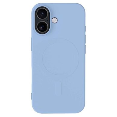 Coque Magsafe Silicone Mate Bleu Ciel Pour iPhone 17 — Fine Et Anti‑dérapante Coque Magsafe Silicone Mate Bleu Ciel Pour iPhone 17 — Fine Et Anti‑dérapante