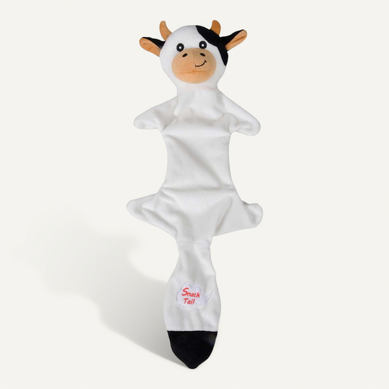 Peluche Pour Chien "vache" 45cm Noir et Blanc Peluche Pour Chien "vache" 45cm Noir et Blanc