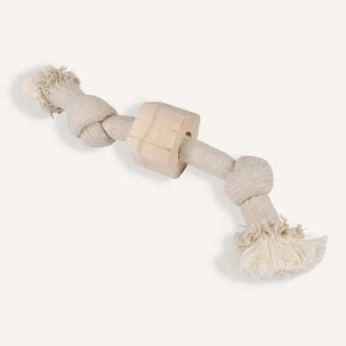 Jouet Pour Chien "corde 2 Nœuds" 30cm Naturel Jouet Pour Chien "corde 2 Nœuds" 30cm Naturel