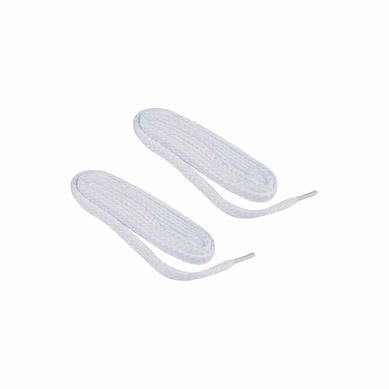 Paire De Lacets Pour Chaussures "plats" 120cm Blanc Paire De Lacets Pour Chaussures "plats" 120cm Blanc