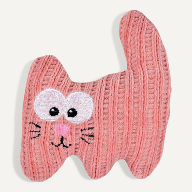 Jouet Peluche Pour Chat "boho Cat" 12cm Bois De Rose Jouet Peluche Pour Chat "boho Cat" 12cm Bois De Rose