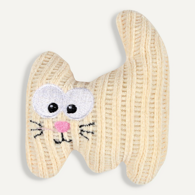 Jouet Peluche Pour Chat "boho Cat" 12cm Naturel Jouet Peluche Pour Chat "boho Cat" 12cm Naturel