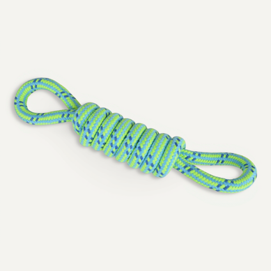 Jouet Pour Chien "corde Nœud 2 Poignées" 36cm Vert Jouet Pour Chien "corde Nœud 2 Poignées" 36cm Vert