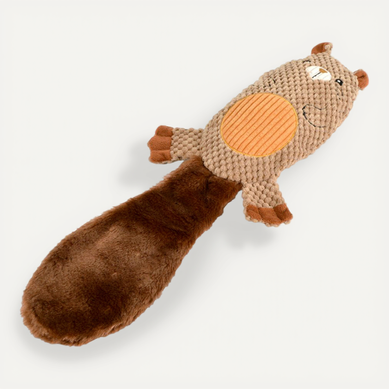 Jouet Peluche Sonore Pour Chien "castor" 55cm Marron Jouet Peluche Sonore Pour Chien "castor" 55cm Marron