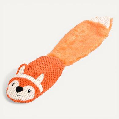 Jouet Peluche Sonore Pour Chien "renard" 55cm Orange Jouet Peluche Sonore Pour Chien "renard" 55cm Orange