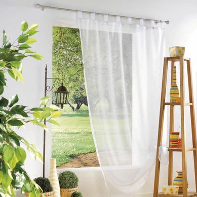 Voilage Uni Blanc 140x240 Voilage Uni Blanc 140x240