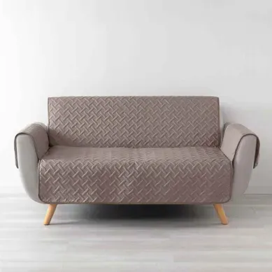 Protège Canapé "lounge" 179x279cm Noisette
