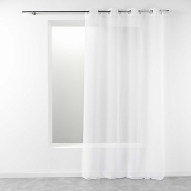 Voilage 140x240 cm TELMA Blanc vue de face