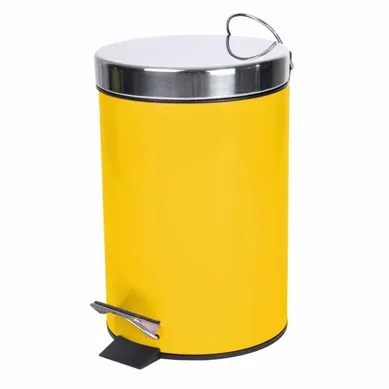 Poubelle À Pédale "vitamine Ii" 3l Miel Poubelle À Pédale "vitamine Ii" 3l Miel