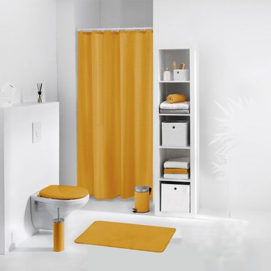 Rideau De Douche "quartz" 180x200cm Ocre Rideau De Douche "quartz" 180x200cm Ocre