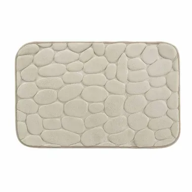 Tapis De Bain "ricochet" 50x80cm Taupe Tapis De Bain "ricochet" 50x80cm Taupe