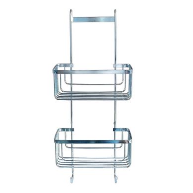 Serviteur De Douche 2 Niveaux "filaire Premium" 60cm Chrome Serviteur De Douche 2 Niveaux "filaire Premium" 60cm Chrome
