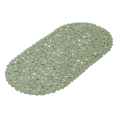 Fond De Bain Galets "vitamine" 36x69cm Sauge Fond De Bain Galets "vitamine" 36x69cm Sauge