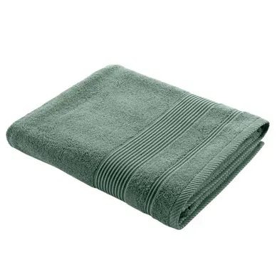 Drap De Bain "tendresse" 90x150cm Vert Cèdre Drap De Bain "tendresse" 90x150cm Vert Cèdre
