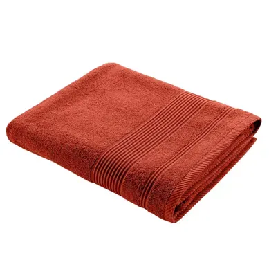 Drap De Bain "tendresse" 90x150cm Rouge Drap De Bain "tendresse" 90x150cm Rouge