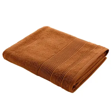 Drap De Bain "tendresse" 90x150cm Caramel Drap De Bain "tendresse" 90x150cm Caramel