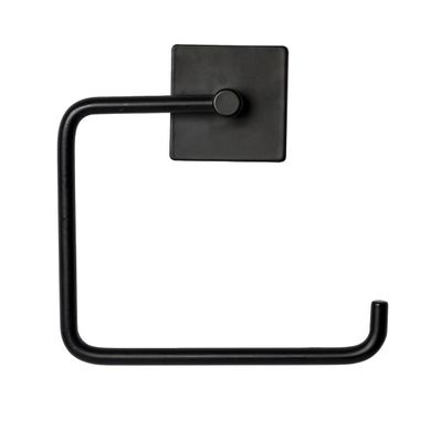Dérouleur Papier Wc Adhésif "fixeo" 15cm Noir Dérouleur Papier Wc Adhésif "fixeo" 15cm Noir