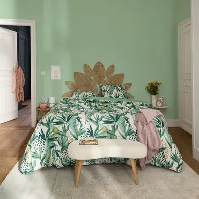 Parure 260x240 cm + 2 taies DREAMEA EDEN Parure 260x240 cm + 2 taies DREAMEA EDEN vue d'ambiance 1