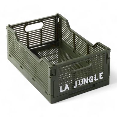 Caisse Pliable En Plastique Le Roi De La Jungle Vert Caisse Pliable En Plastique Le Roi De La Jungle Vert