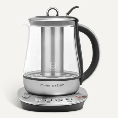 Bouilloire-théière 2en1 1.2l 1300w Inox Bth540 Bouilloire-théière 2en1 1.2l 1300w Inox Bth540