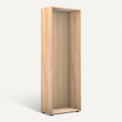 Caisson H.175 x L.60 x P.33 cm CASANE imitation Chêne vue 3/4