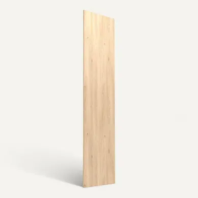 Porte simple H.232 x L.60 cm CASANE imitation Chêne vue 3/4