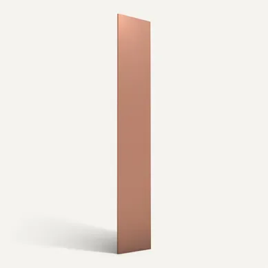 Porte simple H.232 x L.45 cm CASANE Terracotta Porte simple H.232 x L.45 cm CASANE Terracotta vue 3/4