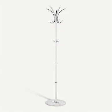 Porte manteaux H. 177 cm MARLEY Blanc vue 3/4