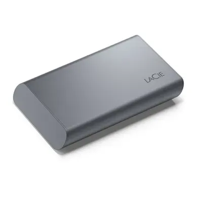 Ssd Portable 1 To USB 3.2 Gen 2 (1050 Mo/s) - Chiffrement Aes‑256 - Gris