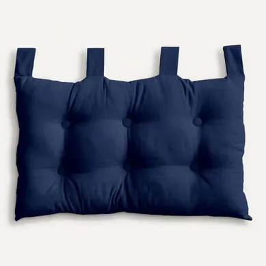 Tête De Lit Coussin Panama À Suspendre - 70 X 45 Cm - Bleu Marine Tête De Lit Coussin Panama À Suspendre - 70 X 45 Cm - Bleu Marine
