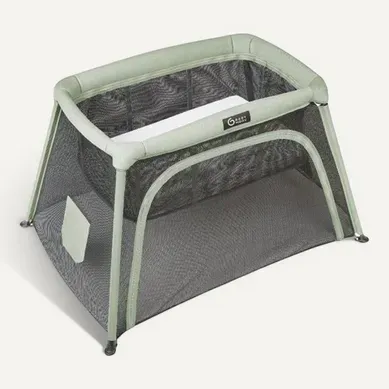 Lit Parapluie 3en1 Moov And Comfy  Des La Naissance Et Jusqu'a 4 Ans  Berceau Grand Lit D'appoint